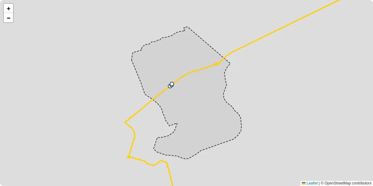Carte du réseau de transport en commun à Ausson - lignes de bus et arrêts