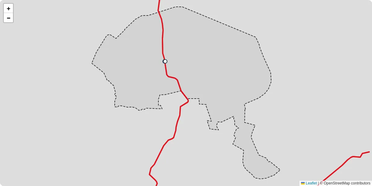 Carte du réseau de transport en commun à Bérelles - lignes de bus et arrêts