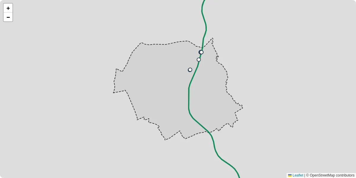 Carte du réseau de transport en commun à Boigneville - lignes de bus et arrêts