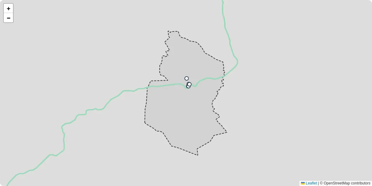 Carte du réseau de transport en commun à Champeix - lignes de bus et arrêts
