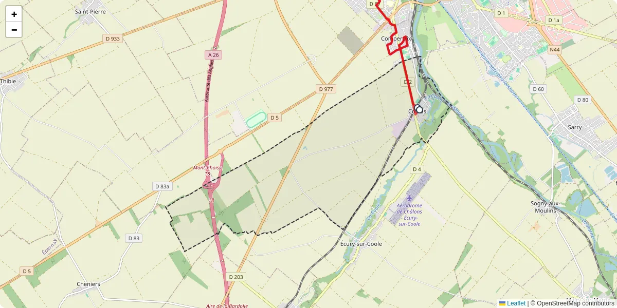 Carte du réseau de transport en commun à Coolus - lignes de bus et arrêts
