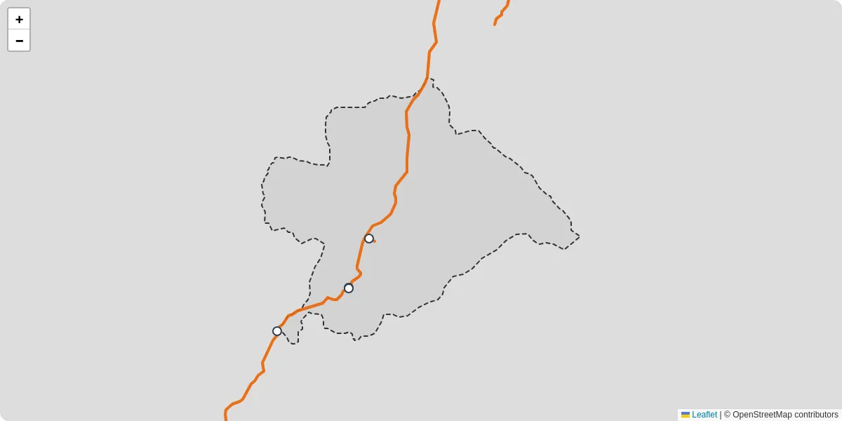 Carte du réseau de transport en commun à Cublize - lignes de bus et arrêts