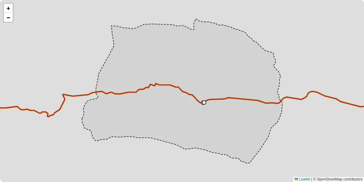 Carte du réseau de transport en commun à Curel - lignes de bus et arrêts