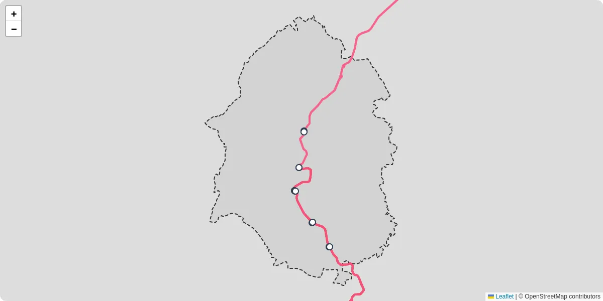 Carte du réseau de transport en commun à Donzenac - lignes de bus et arrêts