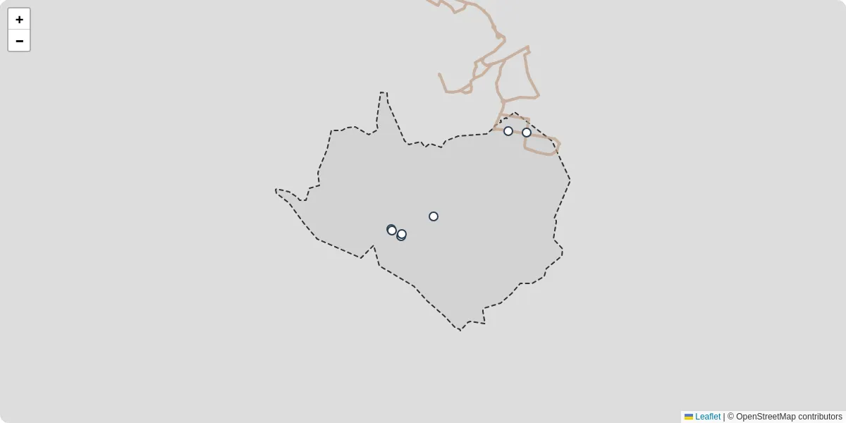 Carte du réseau de transport en commun à Folkling - lignes de bus et arrêts