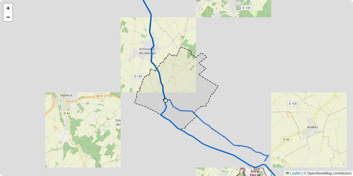 Carte du réseau de transport en commun à Hargeville - lignes de bus et arrêts