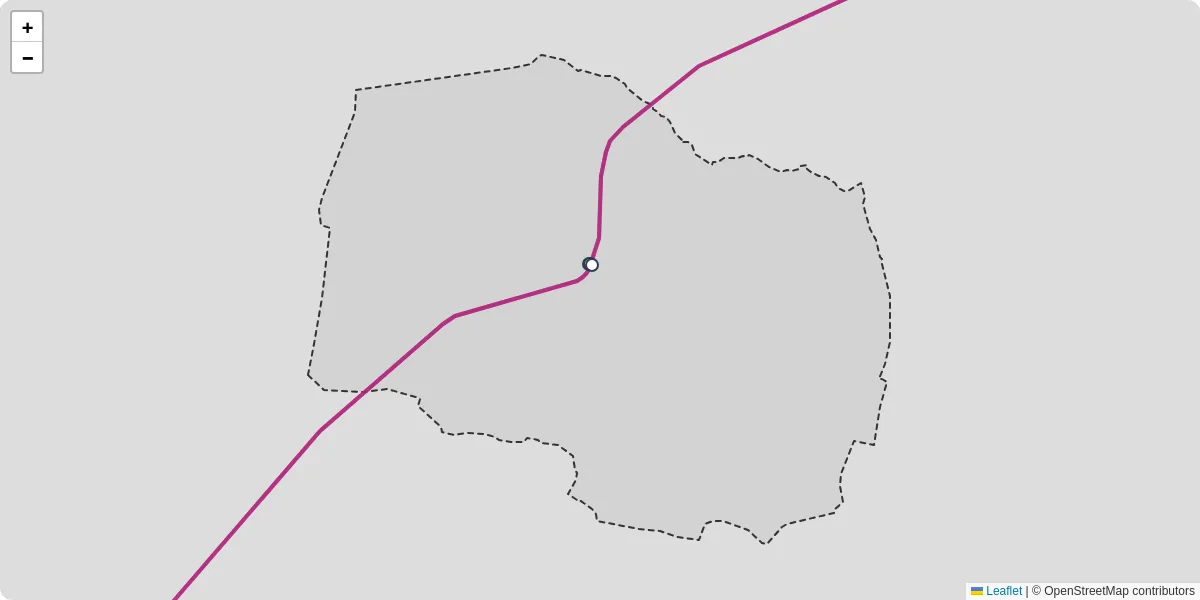 Carte du réseau de transport en commun à Le Leuy - lignes de bus et arrêts