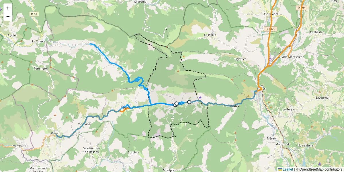 Carte du réseau de transport en commun à L'Épine - lignes de bus et arrêts