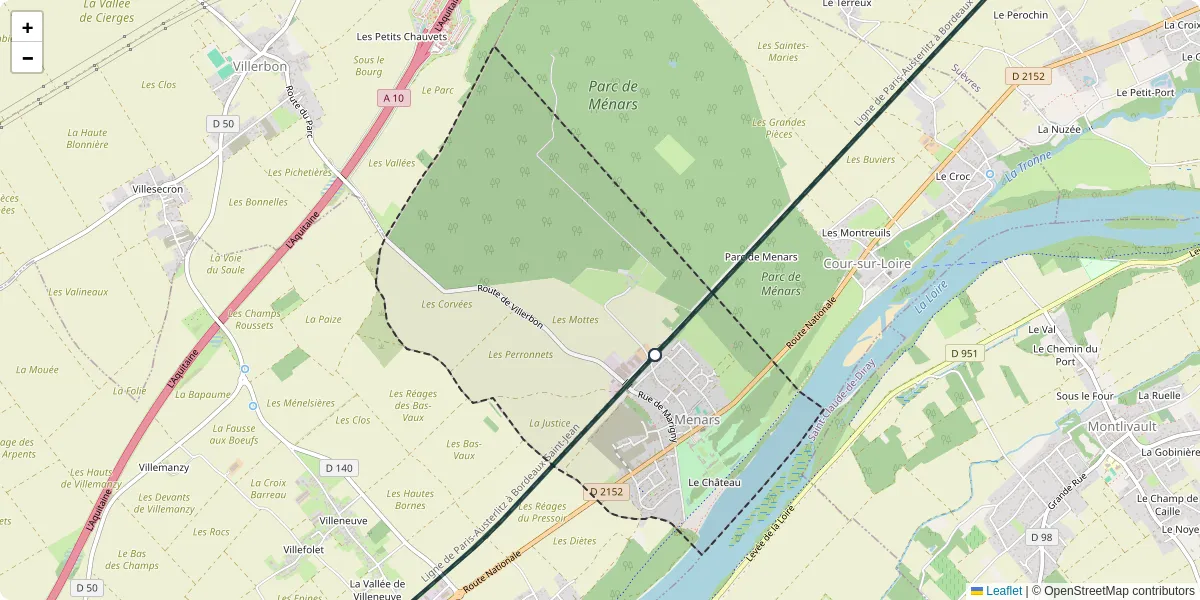 Carte du réseau de transport en commun à Menars - lignes de bus et arrêts
