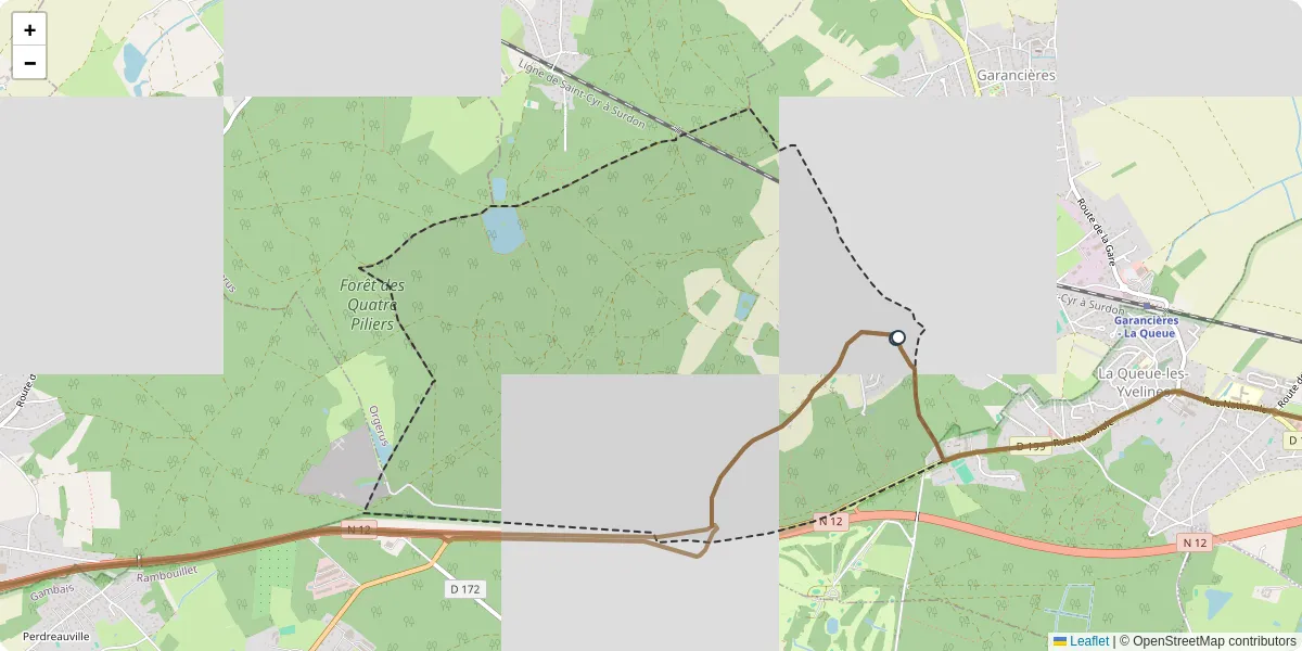 Carte du réseau de transport en commun à Millemont - lignes de bus et arrêts
