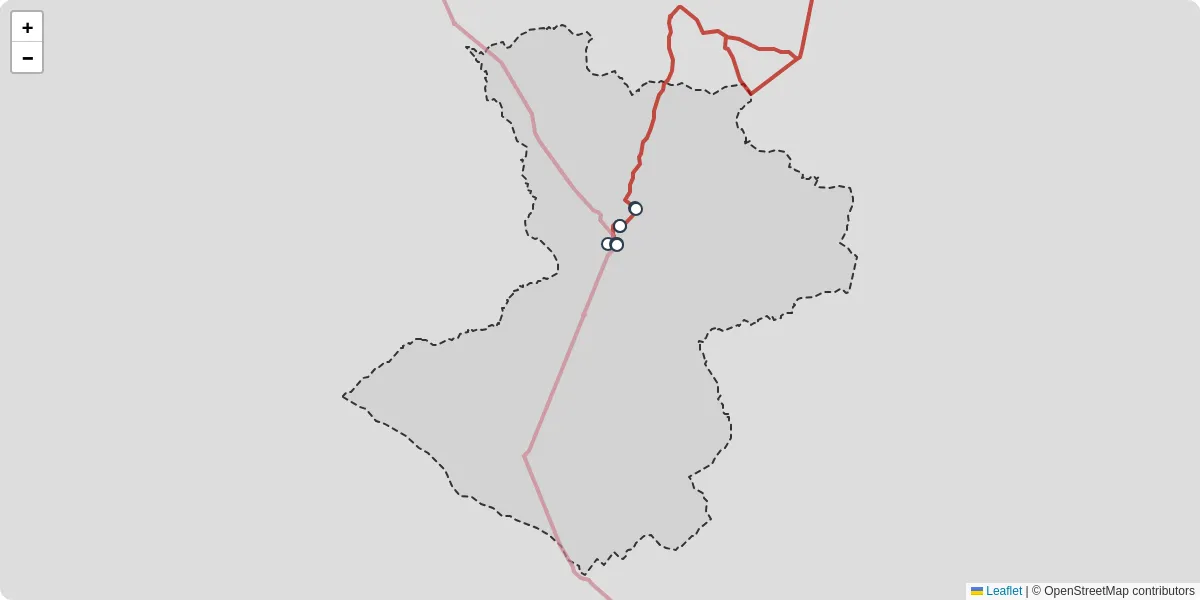 Carte du réseau de transport en commun à Moncoutant-sur-Sèvre - lignes de bus et arrêts
