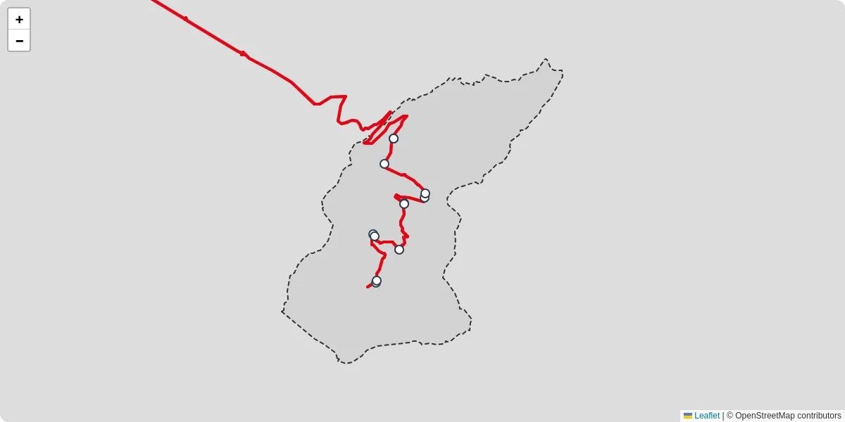 Carte du réseau de transport en commun à Montaud - lignes de bus et arrêts