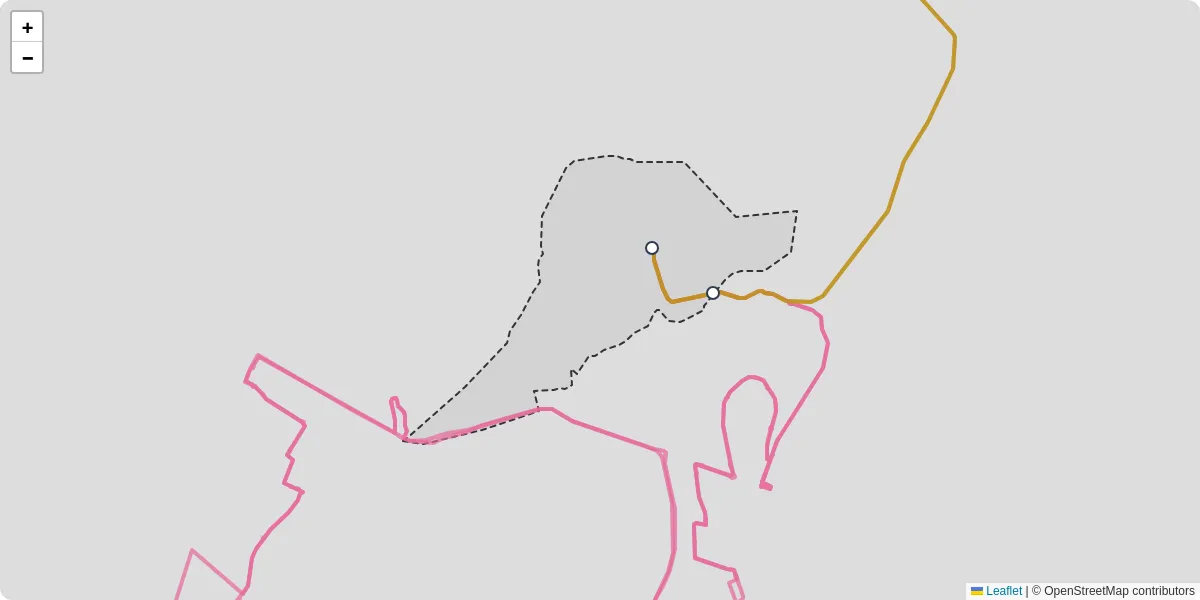 Carte du réseau de transport en commun à Montchaboud - lignes de bus et arrêts
