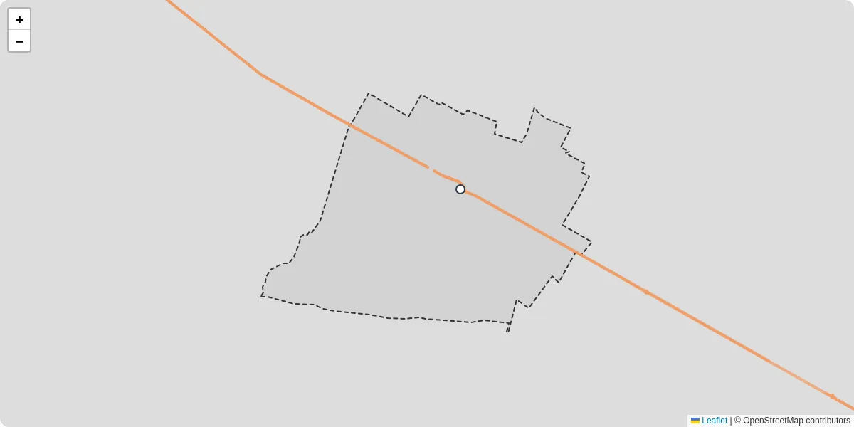 Carte du réseau de transport en commun à Pouillé - lignes de bus et arrêts