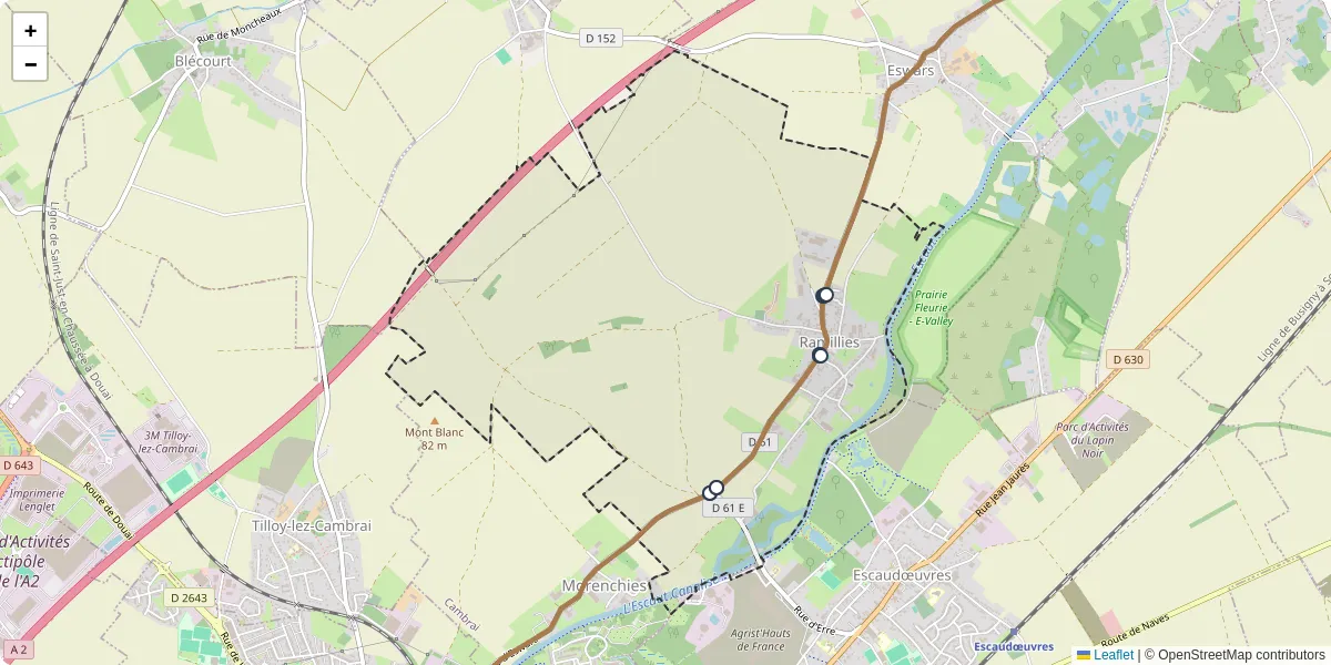 Carte du réseau de transport en commun à Ramillies - lignes de bus et arrêts