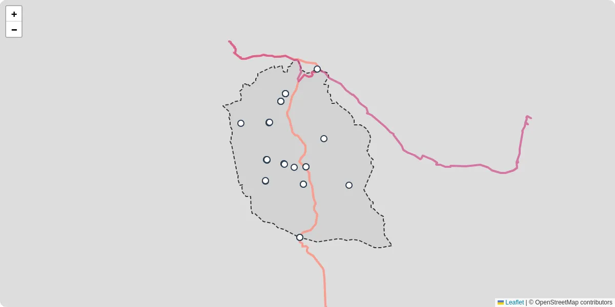 Carte du réseau de transport en commun à Rognes - lignes de bus et arrêts