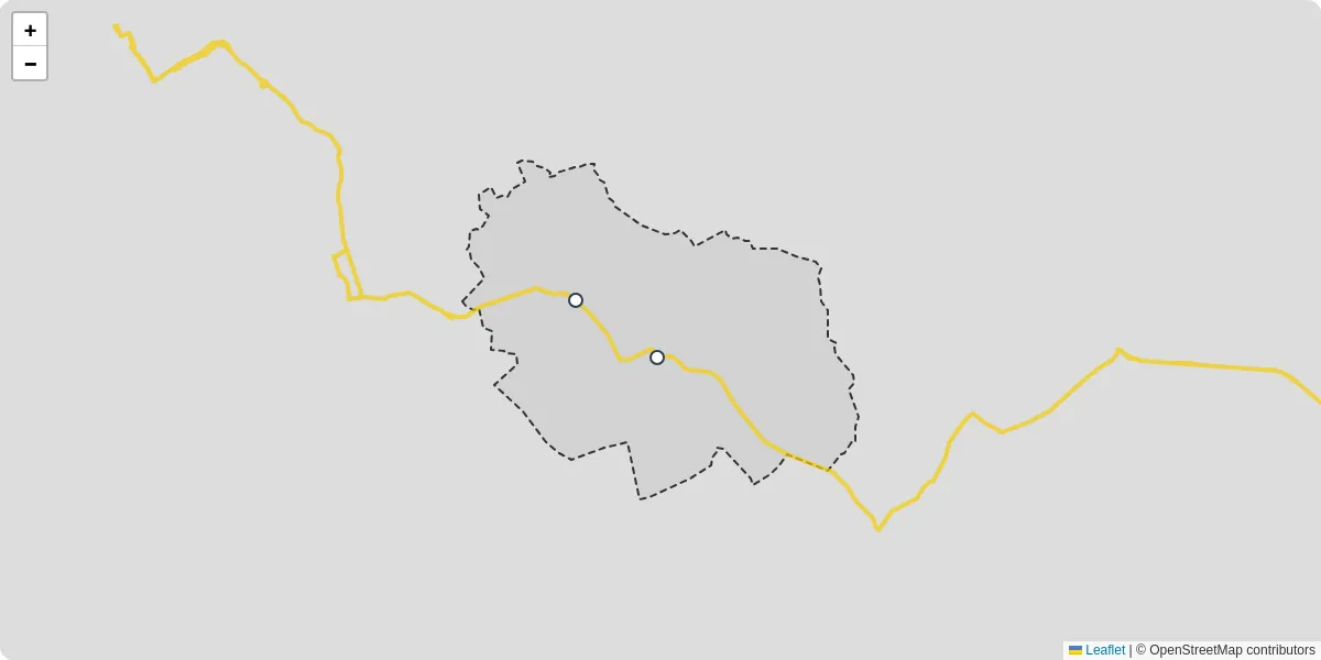 Carte du réseau de transport en commun à Rouilly-Saint-Loup - lignes de bus et arrêts