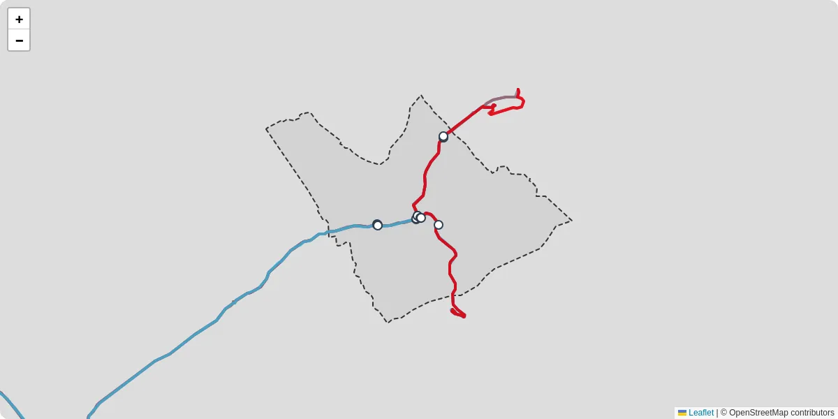 Carte du réseau de transport en commun à Saint-Jean-de-Sixt - lignes de bus et arrêts