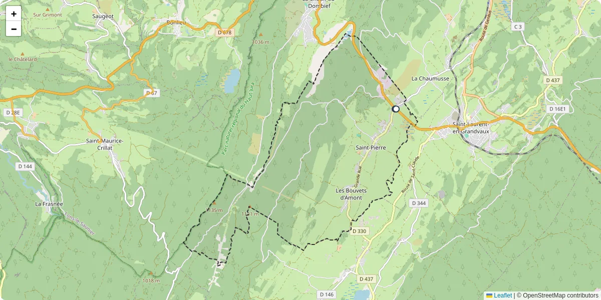 Carte du réseau de transport en commun à Saint-Pierre - lignes de bus et arrêts