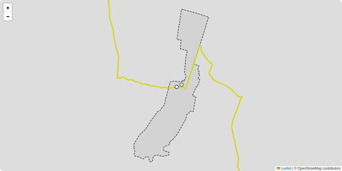 Carte du réseau de transport en commun à Sainte-Radégonde-des-Noyers - lignes de bus et arrêts