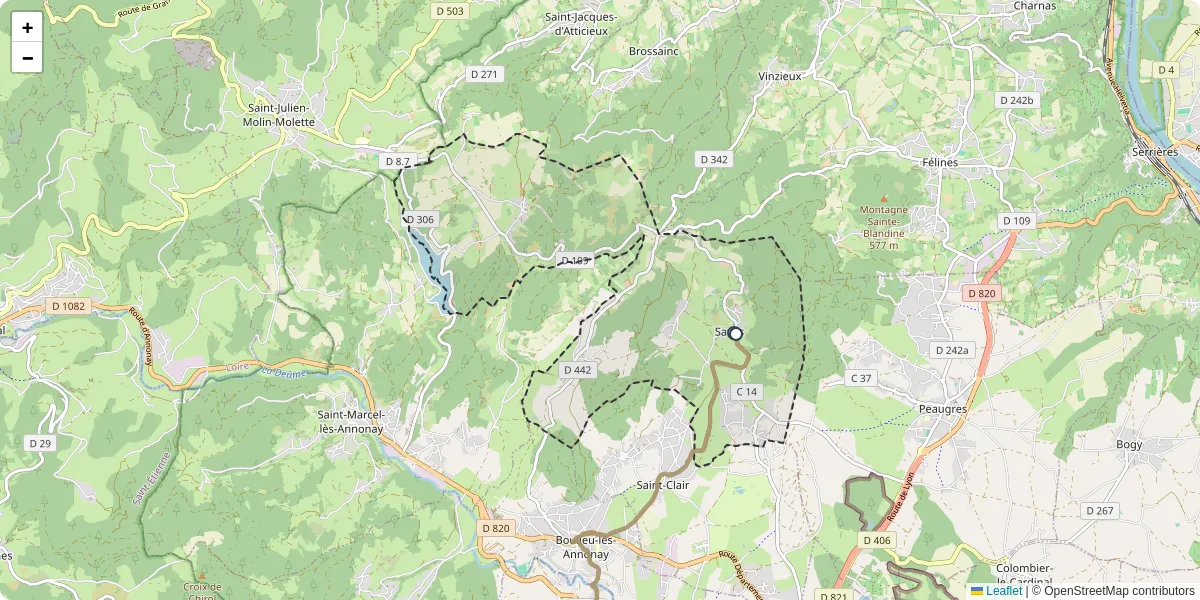Carte du réseau de transport en commun à Savas - lignes de bus et arrêts