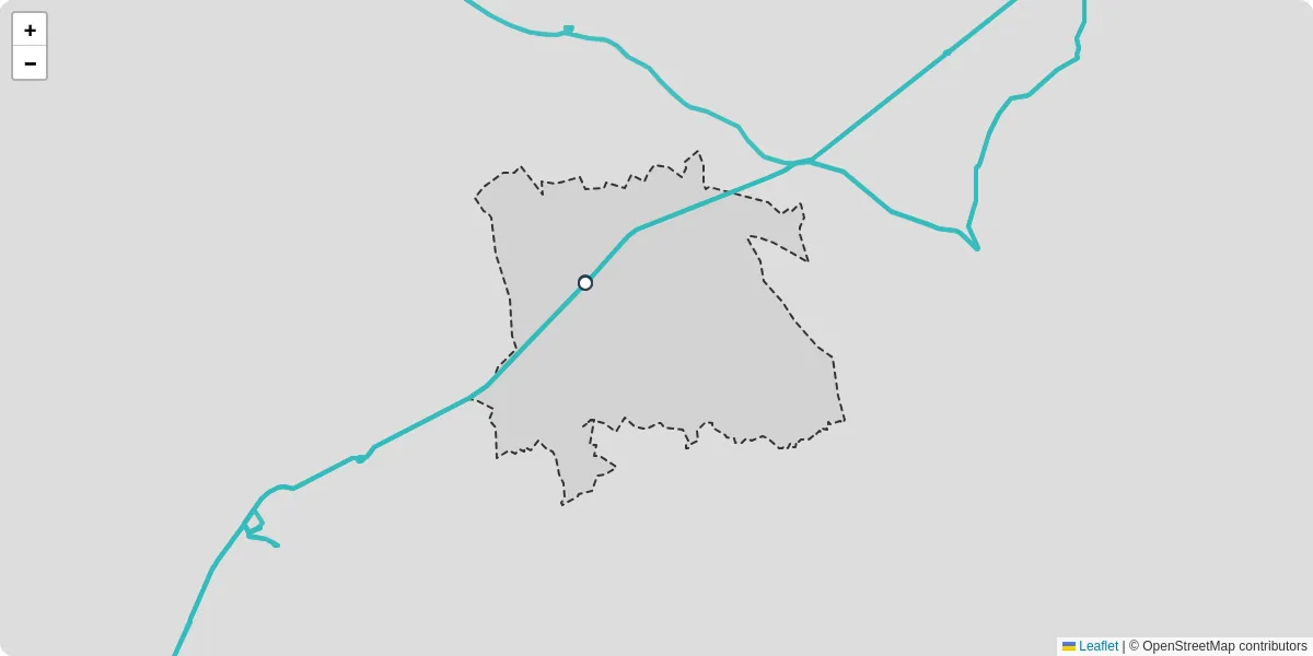 Carte du réseau de transport en commun à Suaux - lignes de bus et arrêts