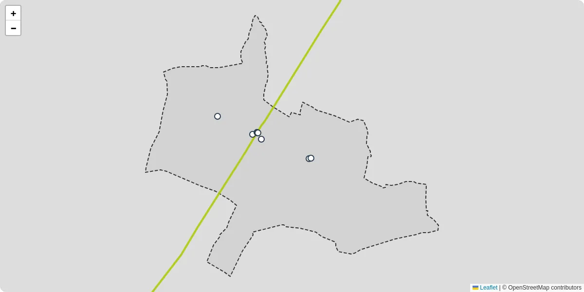 Carte du réseau de transport en commun à Vers - lignes de bus et arrêts