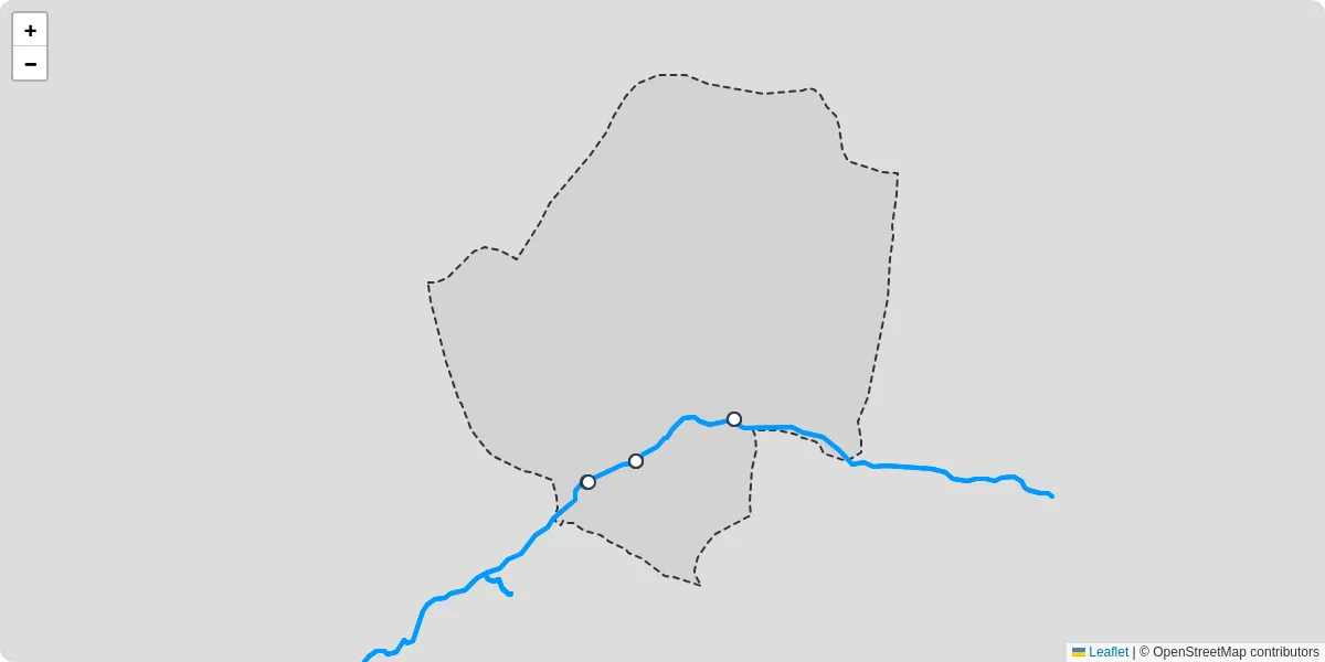 Carte du réseau de transport en commun à Villar-Loubière - lignes de bus et arrêts