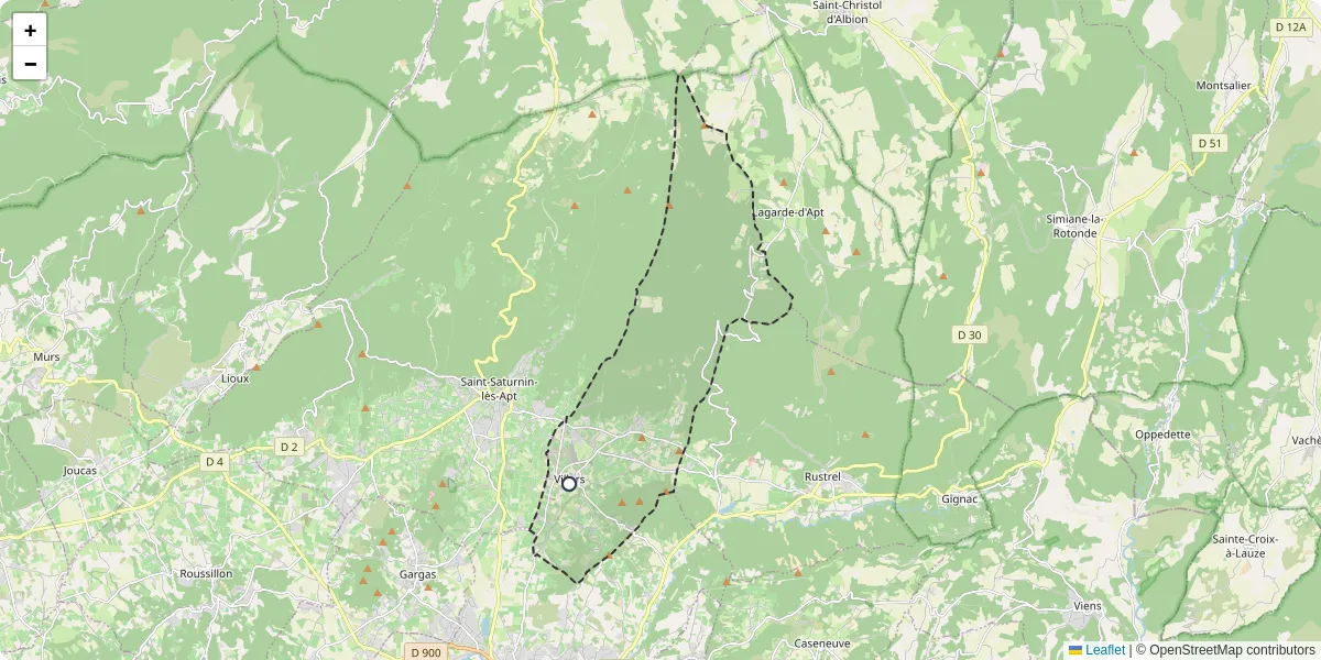 Carte du réseau de transport en commun à Villars - lignes de bus et arrêts